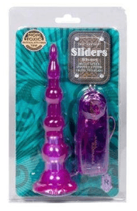 Sliders Short Vibrating Butt Plug 6.75''