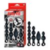 ANAL-ESE COLLECTION VIBRATING ANAL FANTASY KIT-BLACK