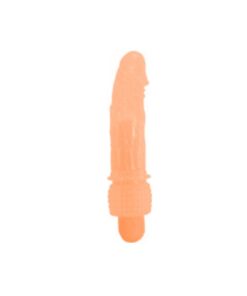 758-FL/WTRPRF 6" VIBRATG JELLY- FLESH