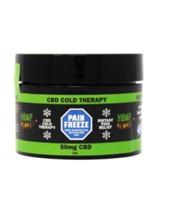 Hemp Bombs Pain Freeze 1 Oz Jar 50 Mg