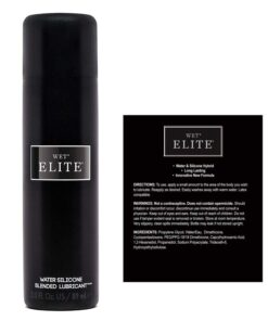Wet Elite Hybrid Personal Lubricant 3 oz