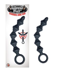 MACK TUFF BENDABLE ANAL ROD-BLACK