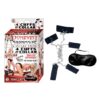 DOMINANT SUBMISSIVE 4 CUFFS & COLLAR – BLACK