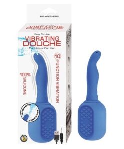VIBRATING DOUCHE-BLUE