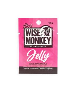 WISE MONKEY PINK JELLY 1CT