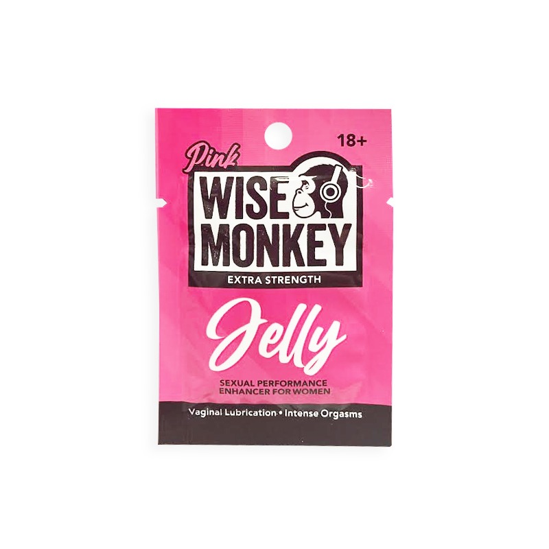 WISE MONKEY PINK JELLY 1CT · fotografía 1