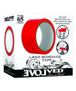 Bondage Tape Red 65"
