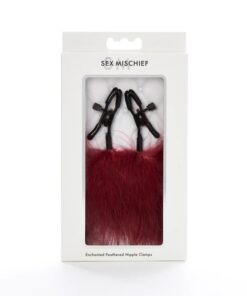 SM Enchntd Feather Nipple Clamps