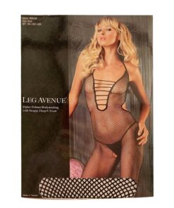 Halter Fishnet Bodystocking OS