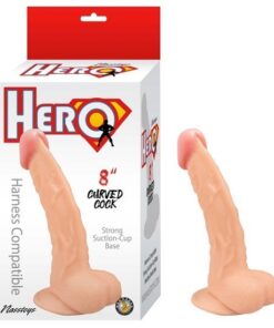 3084/HERO 8" CURVED COCK-WHITE
