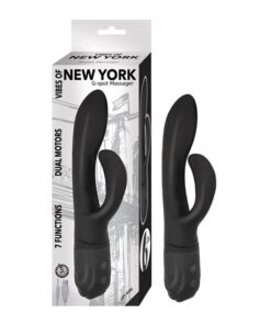 VIBES OF NEW YORK G-SPOT MASSAGER-BLACK