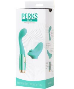 Perks Ex-4 G-Spot Vibrator And Clitoral Stimulator