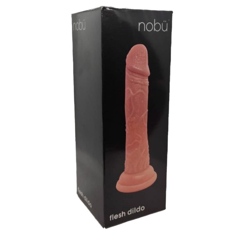 Dildo Realista con Ventosa Flesh 18cm Nobü