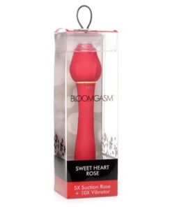 Sweet Heart Rose 5X Suction Rose + 10X Vibrator