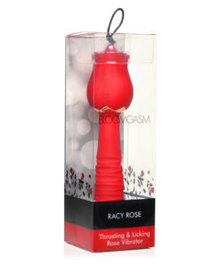 Racy Rose Thrusting & Licking Rose Vibrator