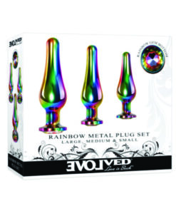 Rainbow Metal Plug Set