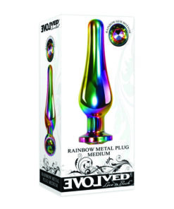 Rainbow Metal Plug Medium