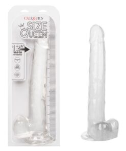 SIZE QUEEN 12"/30.5CM - CLEAR