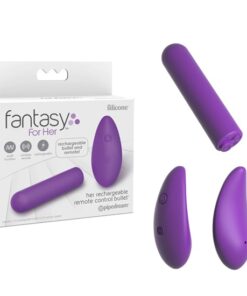 Fantasy For Her Rechargeable Remote Control Bullet - Purple