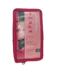 Tangalongs Mediana 5 Pz Tanga Desechable