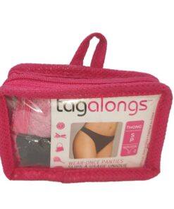 Tangalongs Chica (Negro) 2 Pz Tanga Desechable