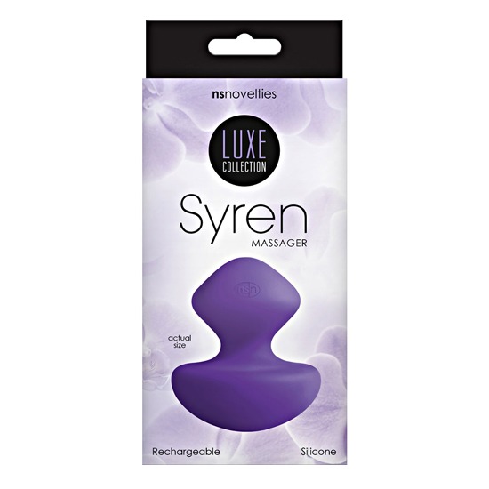 Masajeador de Clítoris Luxe Syren Morado NS Novelties