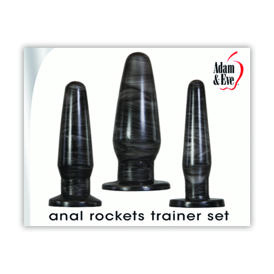Set de Entrenamiento Anal Rockets Trainer Set 3 piezas Adam & Eve