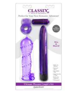 Classix Ultimate Pleasure Couples Kit - Purple