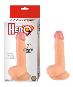 HERO 7" STRAIGHT COCK