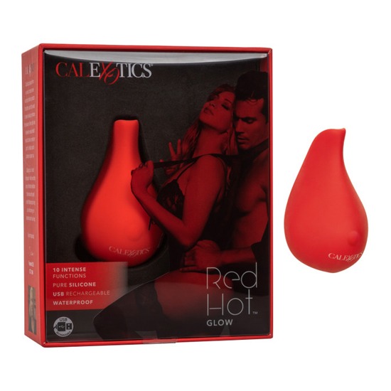 Masajeador de Clítoris Ergonómico Red Hot Glow CalExotics