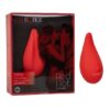 Masajeador de Clítoris Ergonómico Red Hot Flicker CalExotics