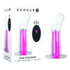 Dildo Vibrador con Control Remoto Pink Paradise Gender X 18cm