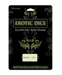 Pipedream Erotic Dice - Glow in the Dark