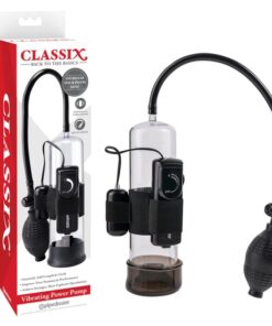 Classix Vibrating Power Pump - Clear