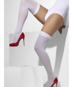 Knee High Stockings - White