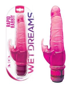 WET DREAMS RAPID RABBIT-MAGENTA