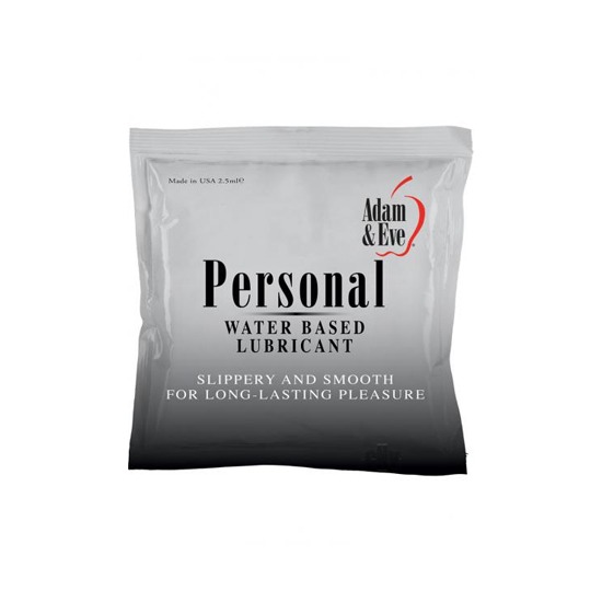 Lubricante Personal a Base de Agua Sobretito Adam & Eve 2.5ml