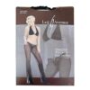 Leg Avenue Fishnet Pants with Lace Up M/L - Black