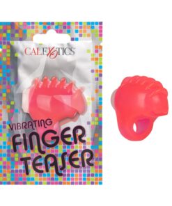 Vibrating Finger Teaser - PINK