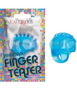 Vibrating Finger Teaser - BLUE