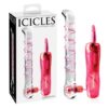 Icicles No. 4 - Clear/Pink