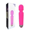 Masajeador Vibrador Recargable - Rosa