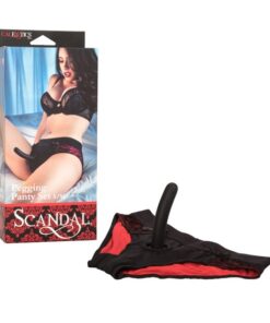 SCANDAL PEGGING PANTY - S/M