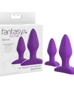 Fantasy For Her Her Designer Love Plug Set - Purple