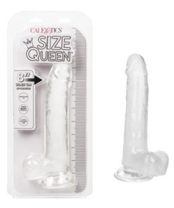 SIZE QUEEN 8"/20.25 CM - CLEAR