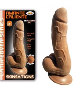 SKINSATIONS - AMANTE CALIENTE - 7.5" - LATIN LOVER SERIES