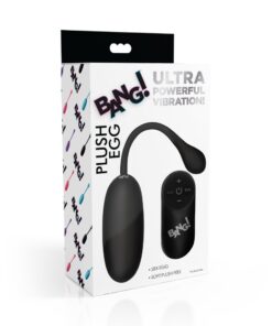 BG 28X Plush Egg & Remote Control - Black