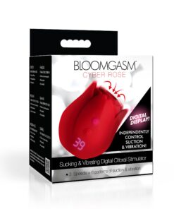 BL Cyber Rose Sucking & Vibrating Digital Clitoral Stimulator