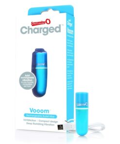Charged Vooom Rechargeable Bullet Vibe Blue