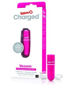 Charged Vooom Rechargeable Bullet Vibe Pink
